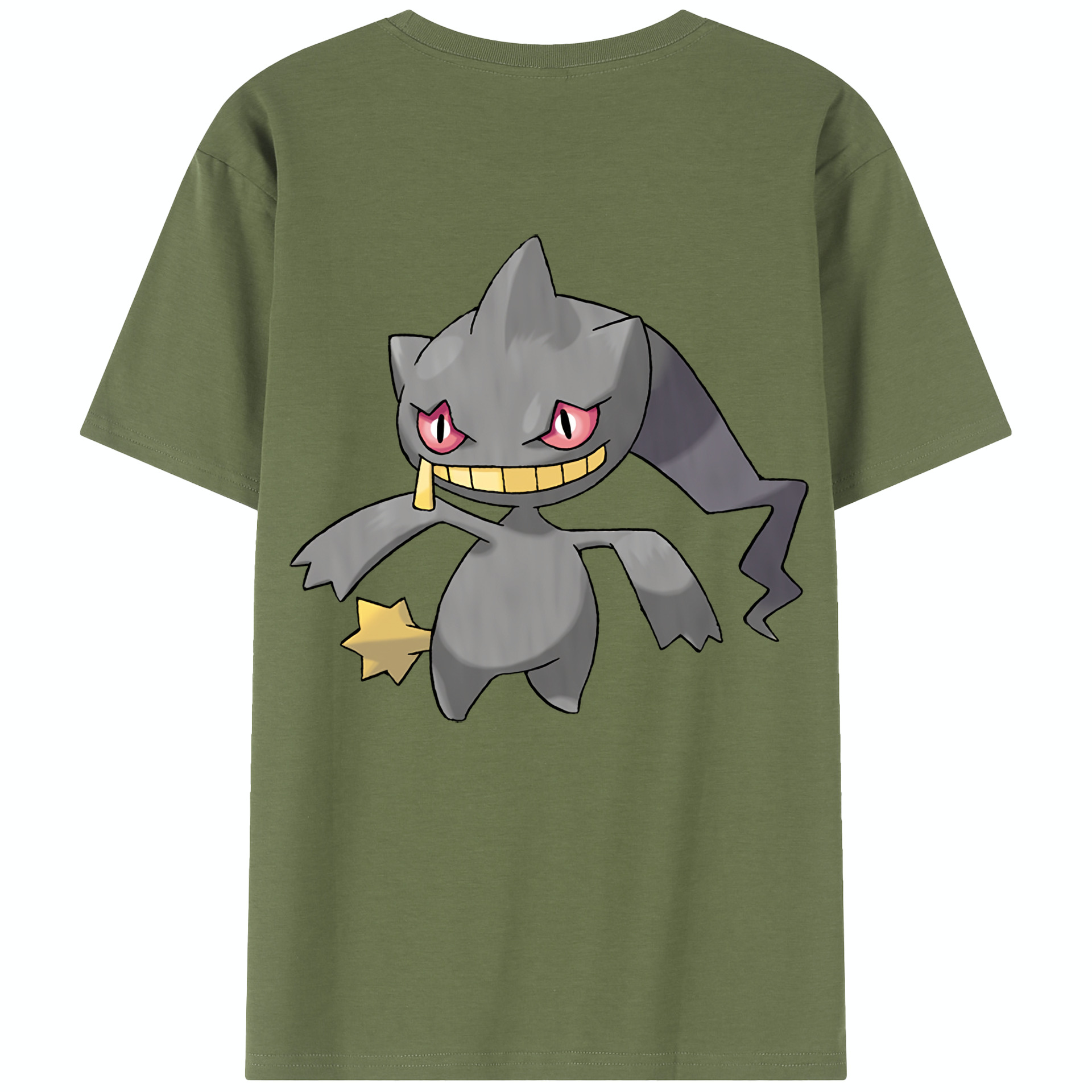 （画像用） ポケットモンスター Pokémon 綿100％半袖Tシャツ（背面プリント）